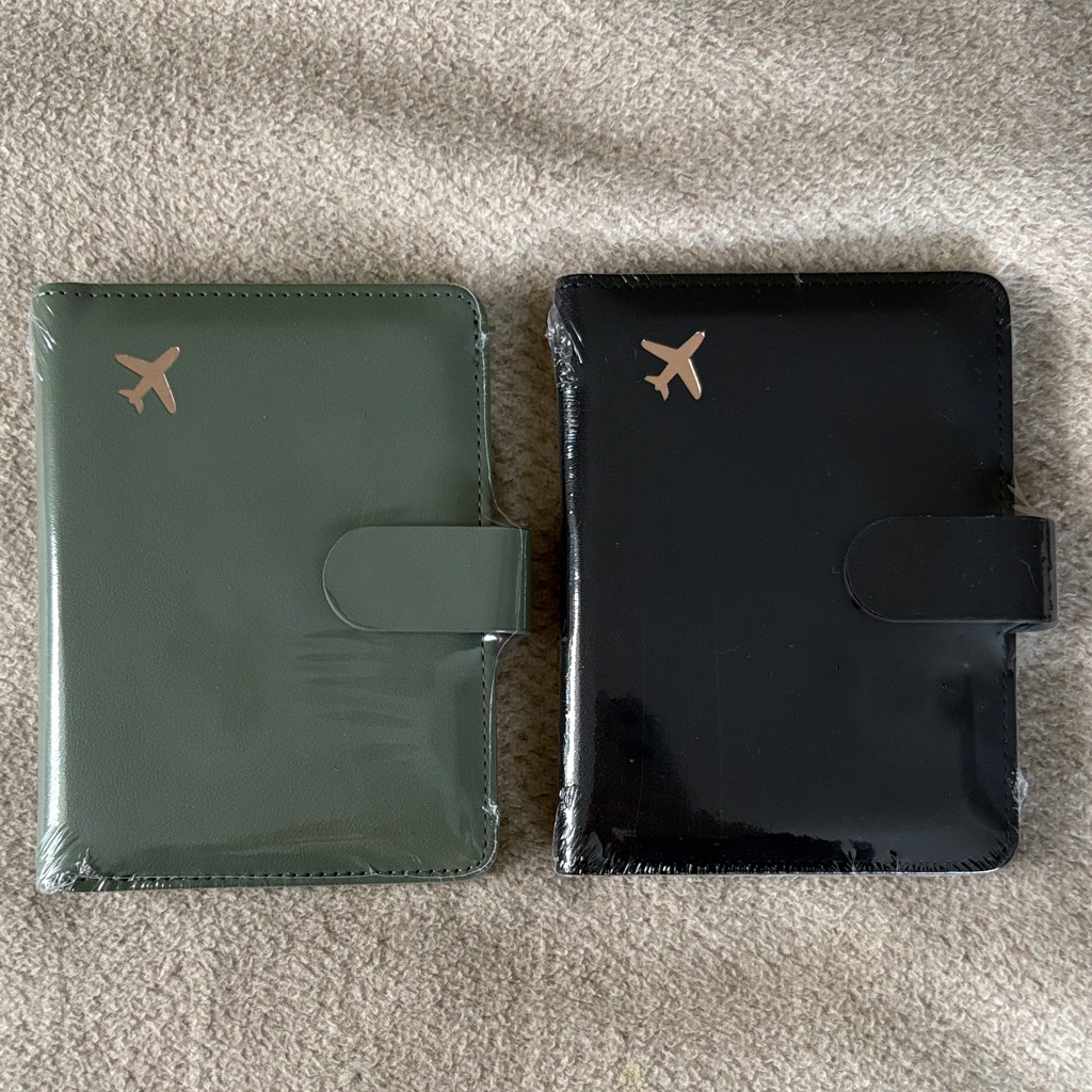 Set Of 2 Passport Book Holders